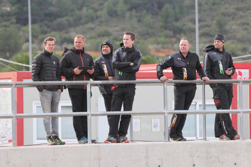 Kørerne bliver fulgt intenst
(Foto: RS Competition)